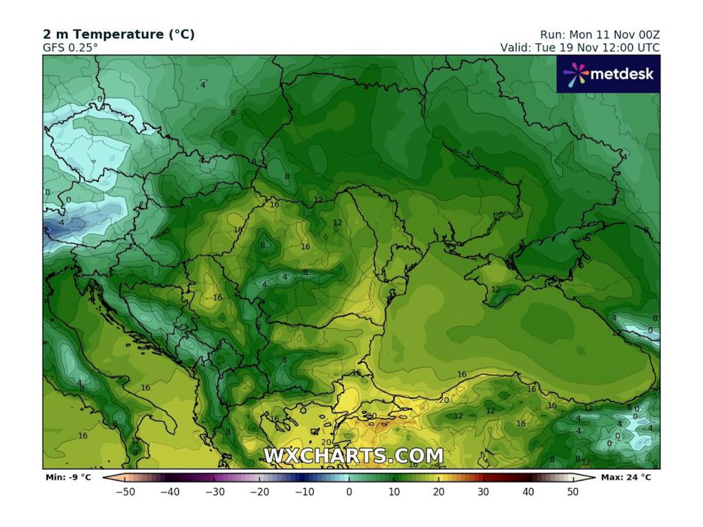 Очаквани температури около 20 градуса според ECMWF