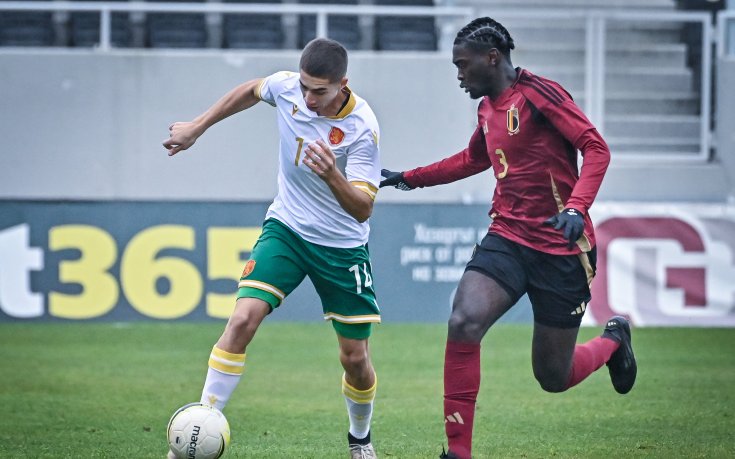 България U19 изпусна победата срещу Белгия в края