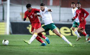 НА ЖИВО: България U21 - Турция U21 0:0, две греди за гостите