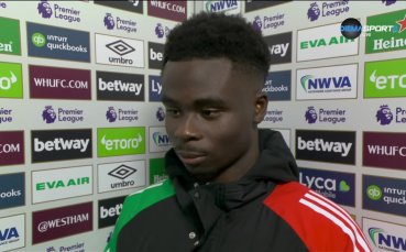 Букайо Сака: Връщаме се към най-добрите си дни