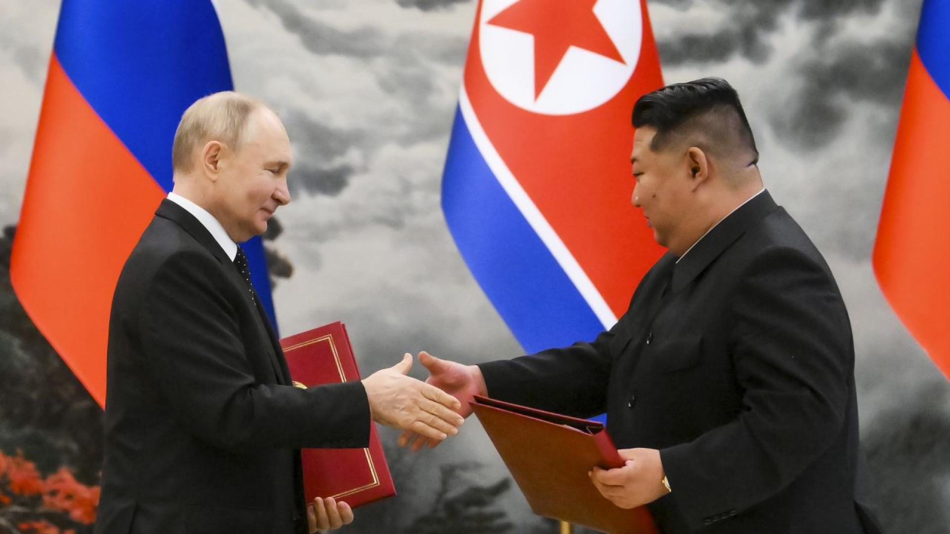 Президентът на Русия Владимир Путин проведе телефонен разговор със севернокорейския