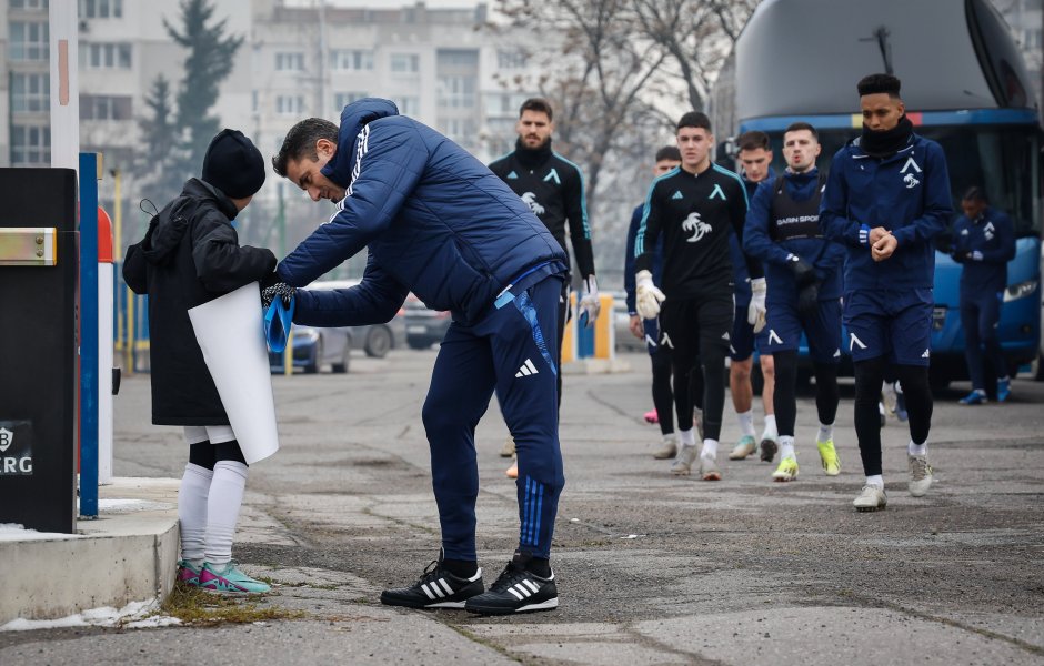 Първа тренировка на Левски1