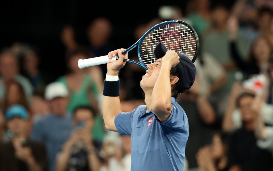 Нишикори с впечатляващ обрат на Australian Open