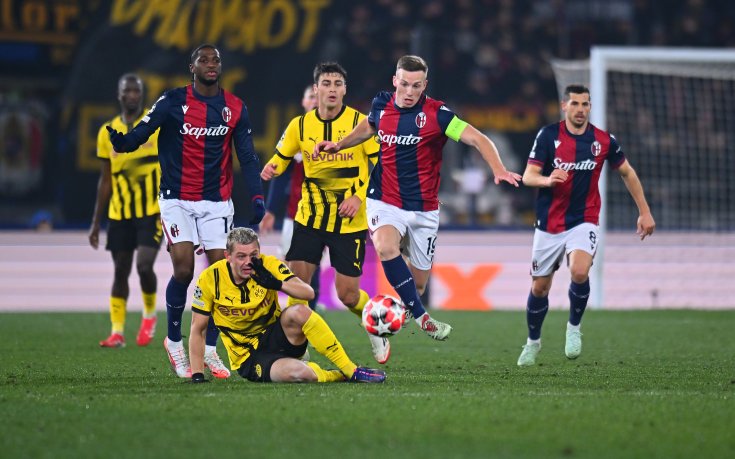 Болоня удари Борусия Дортмунд с два бързи гола
