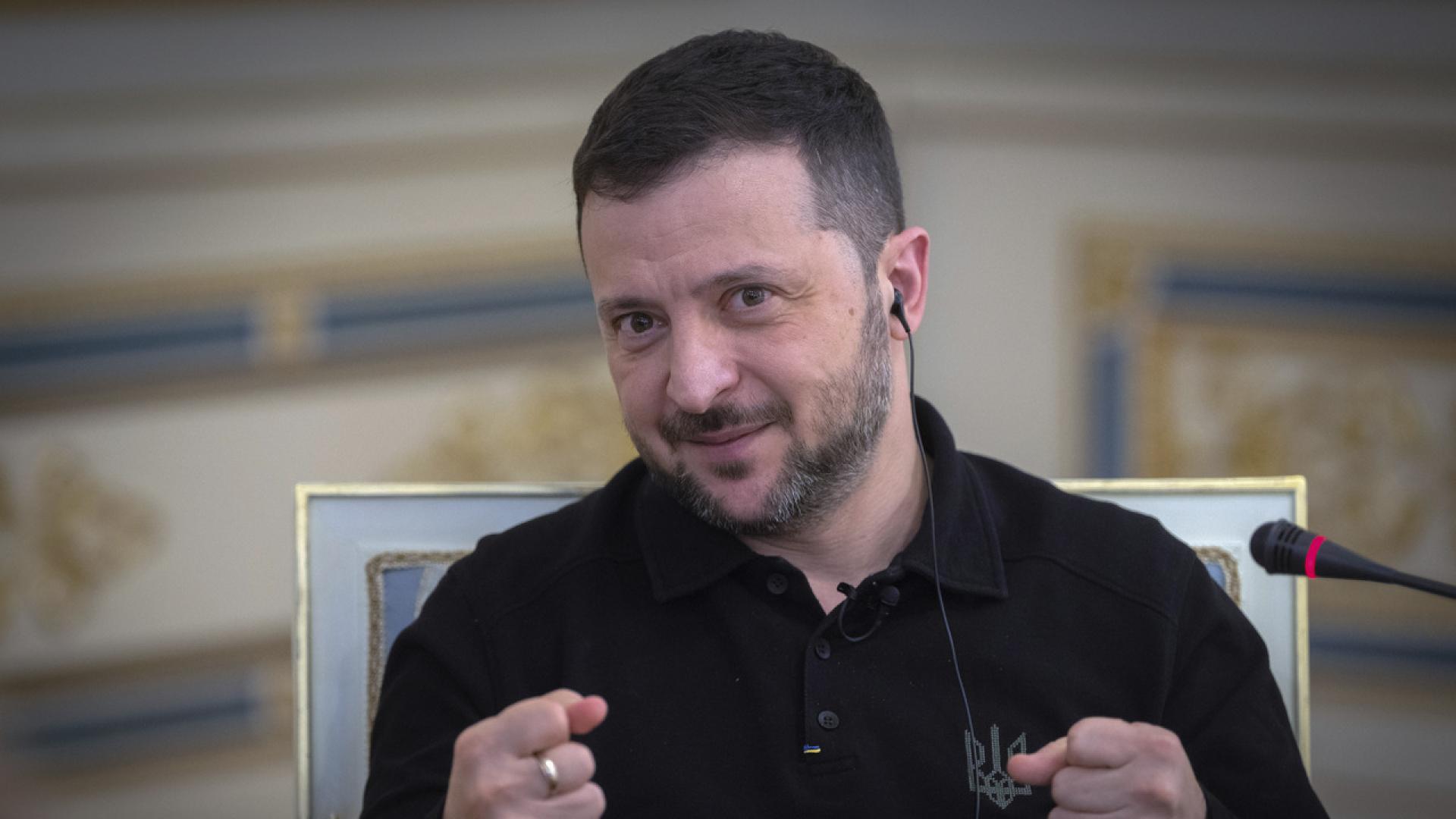 Германският канцлер Олаф Шолц и украинският президент Володимир Зеленски разговаряха