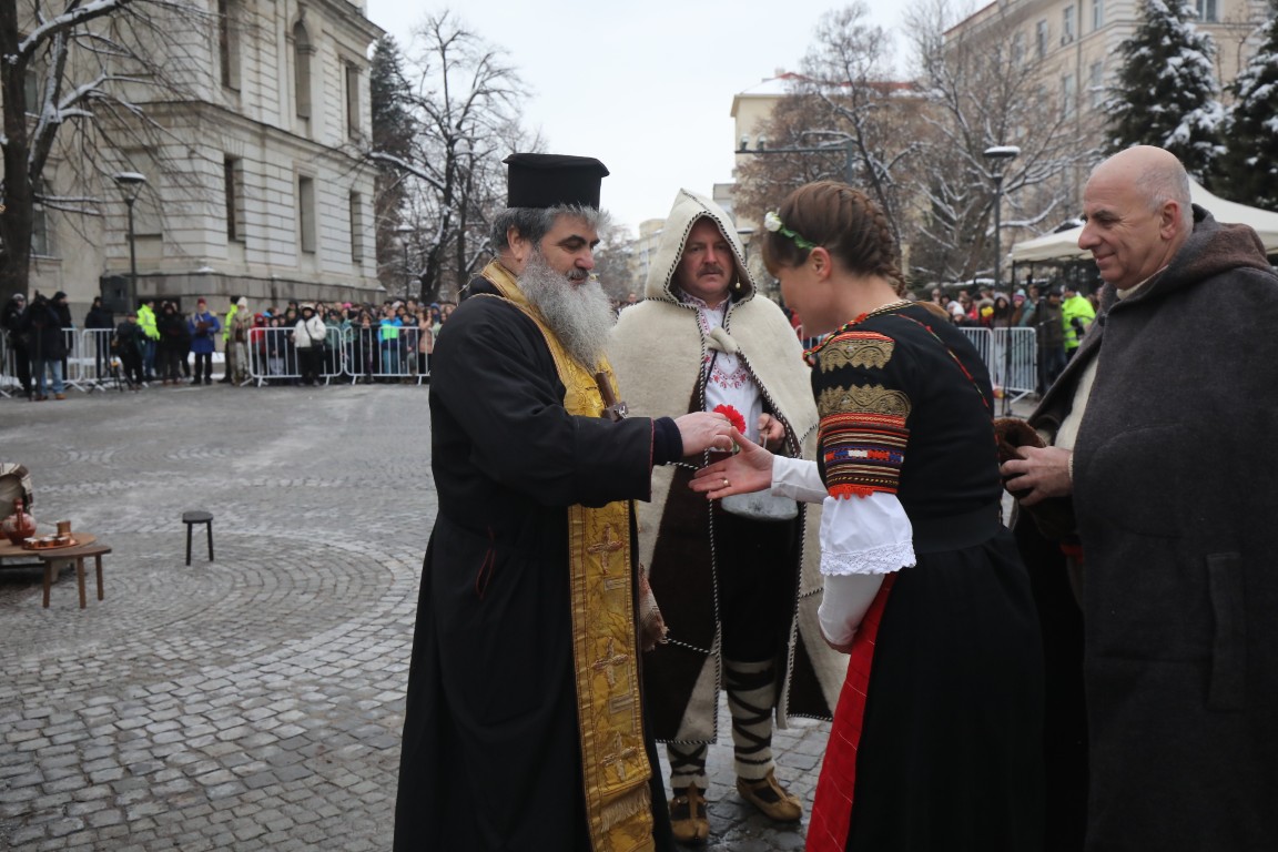 <p>Почитане на паметта на Апостола на свободата Васил Левски в София.</p>