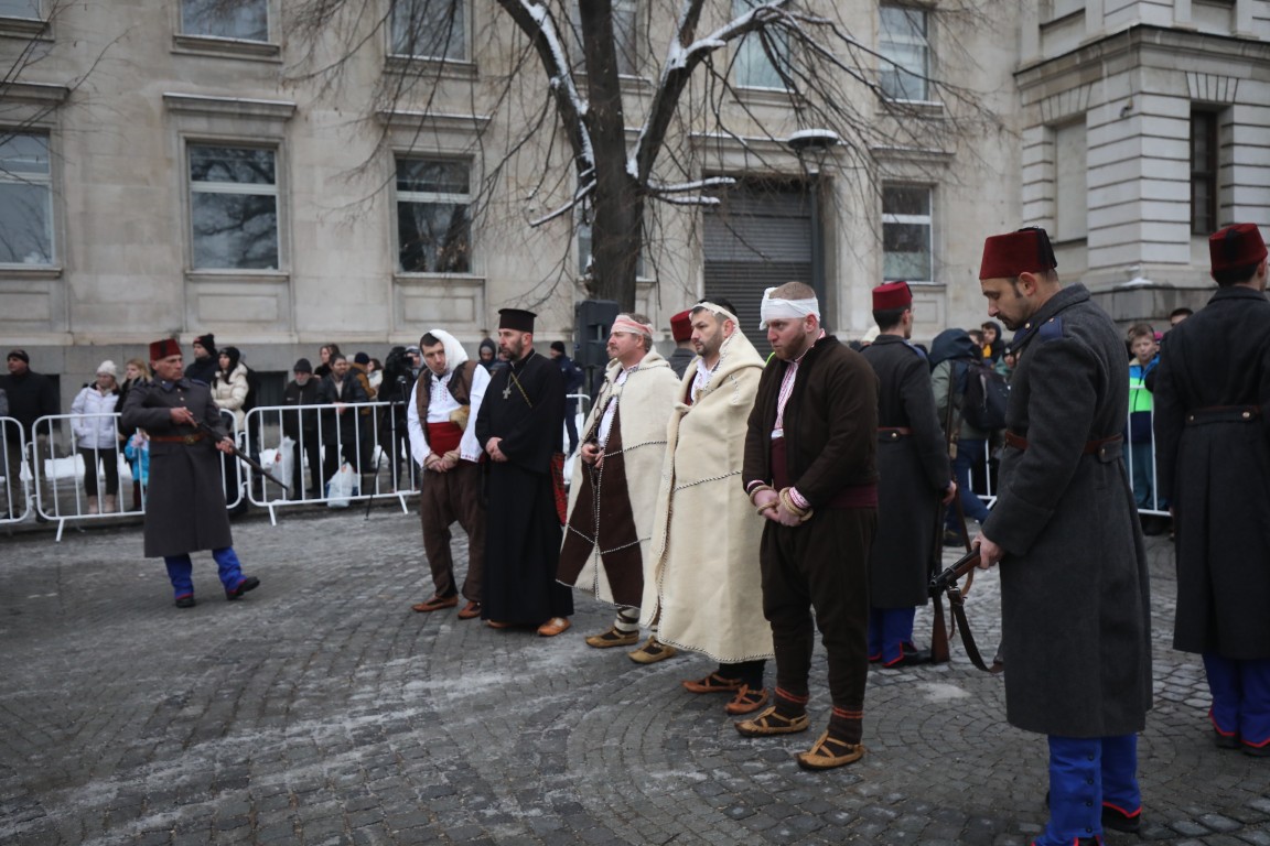 <p>Почитане на паметта на Апостола на свободата Васил Левски в София.</p>