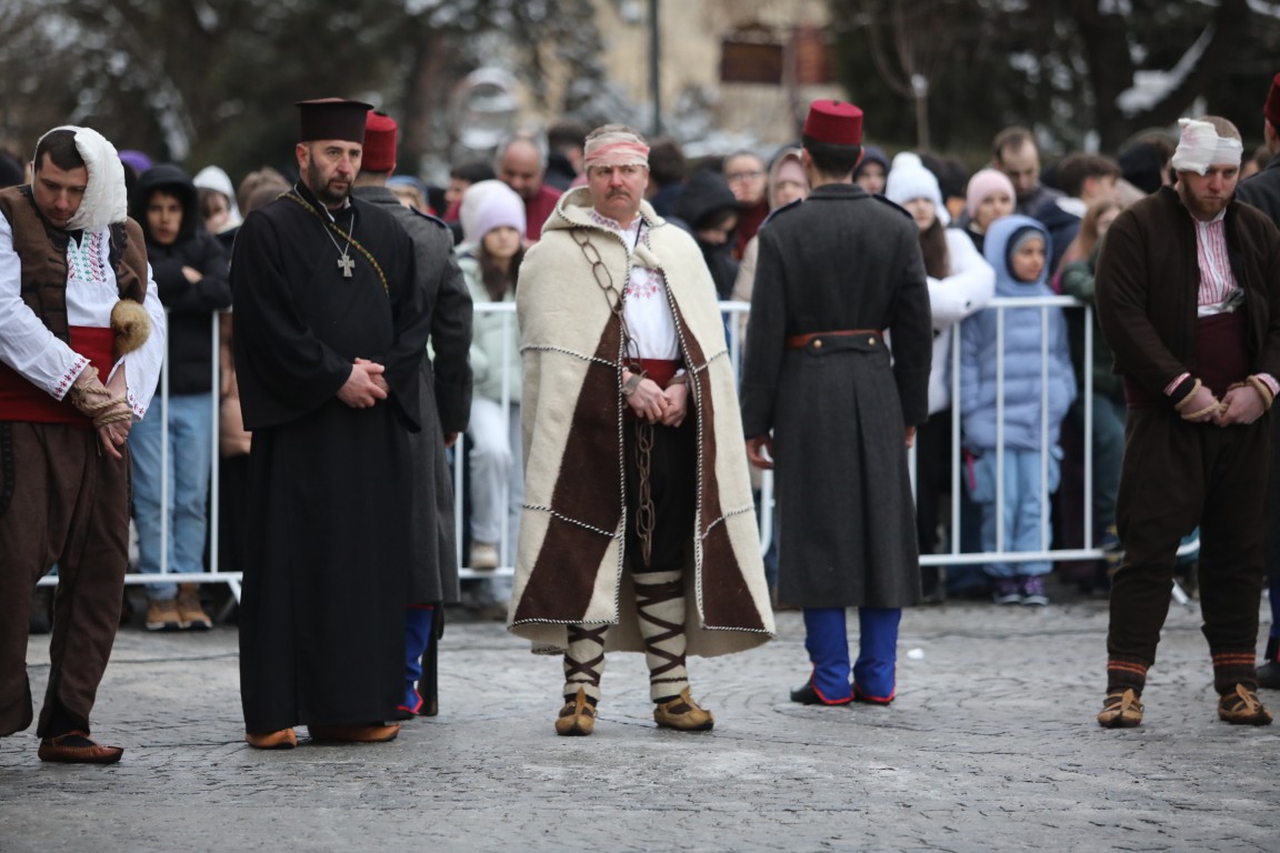 <p>Почитане на паметта на Апостола на свободата Васил Левски в София.</p>