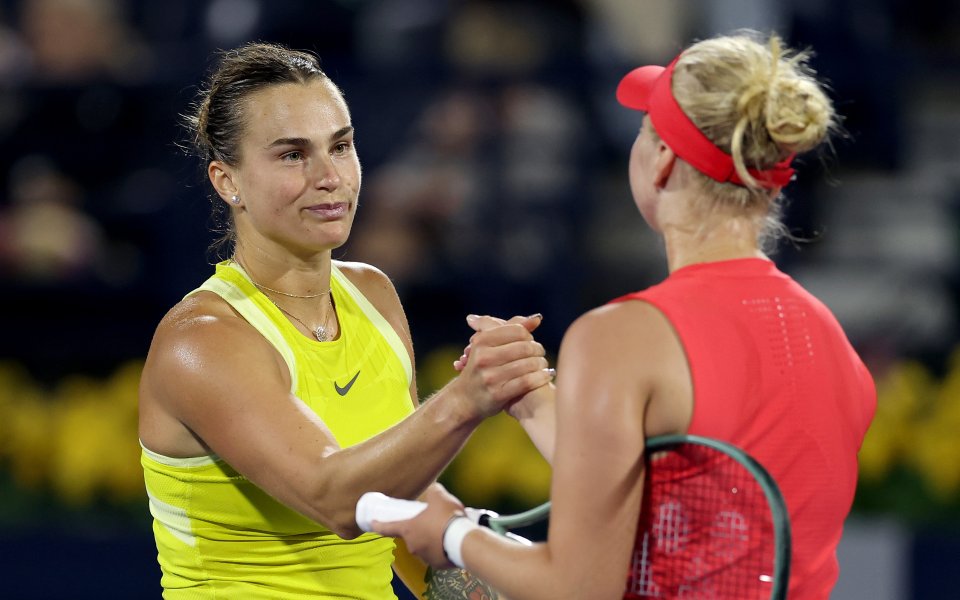 Арина Сабалeнка - Клара Таусон 0:2 сета / WTA 1000, Дубай, 1/8-финал, 19.02.2025 г.