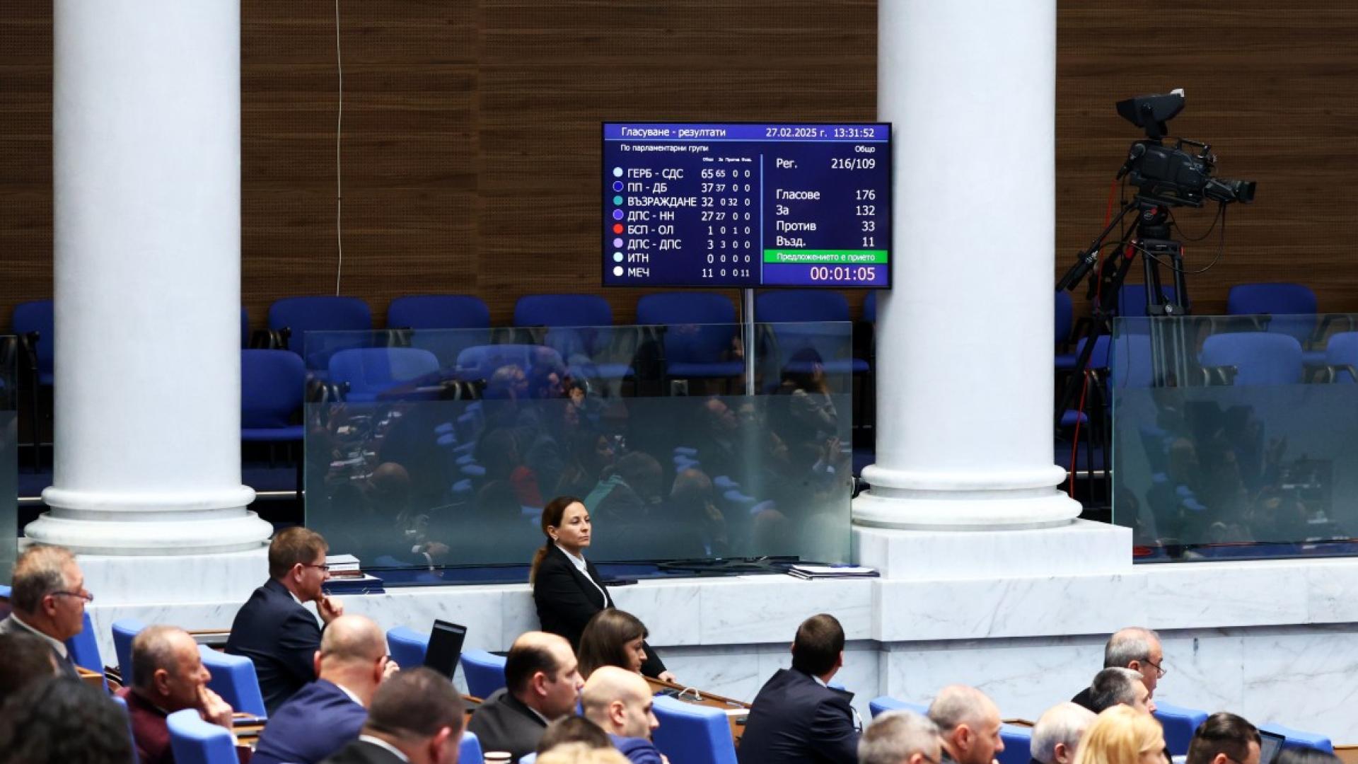 Парламентът прие Декларация за осъждане на системните агресивни действия на