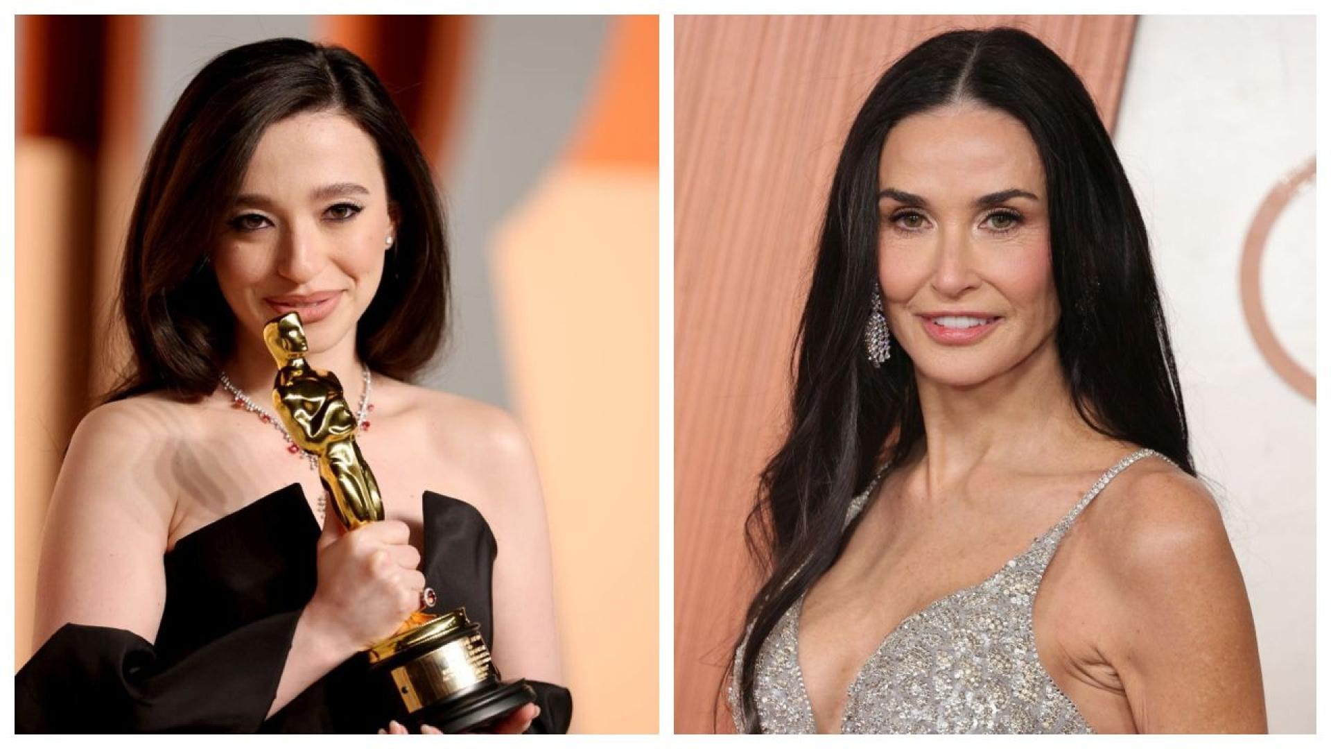 Когато Деми Мур пристигна на наградите Оскар през 2025 г