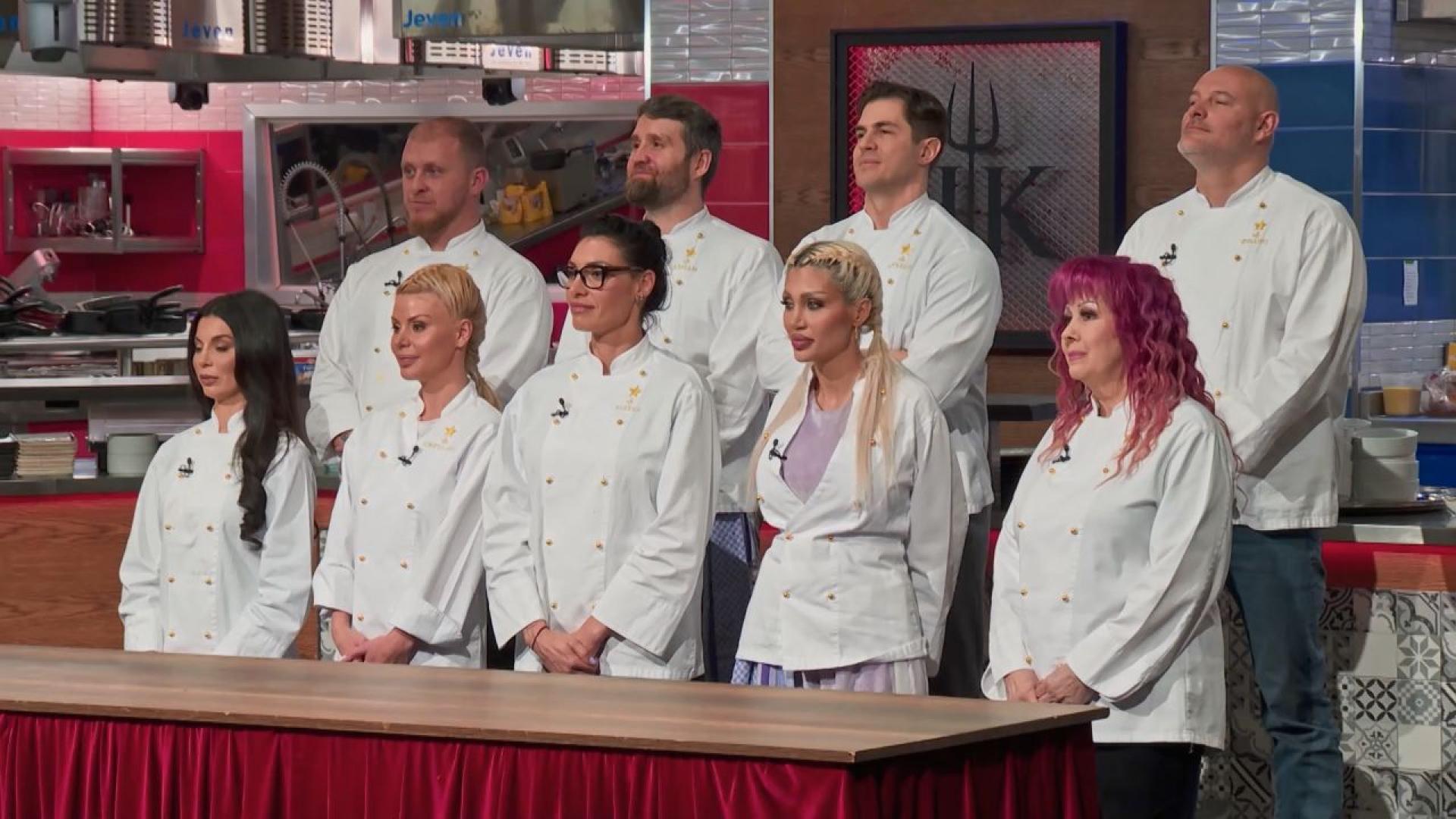 Отборът на Златните допусна първа загуба в кулинарната надпревара Hell’s