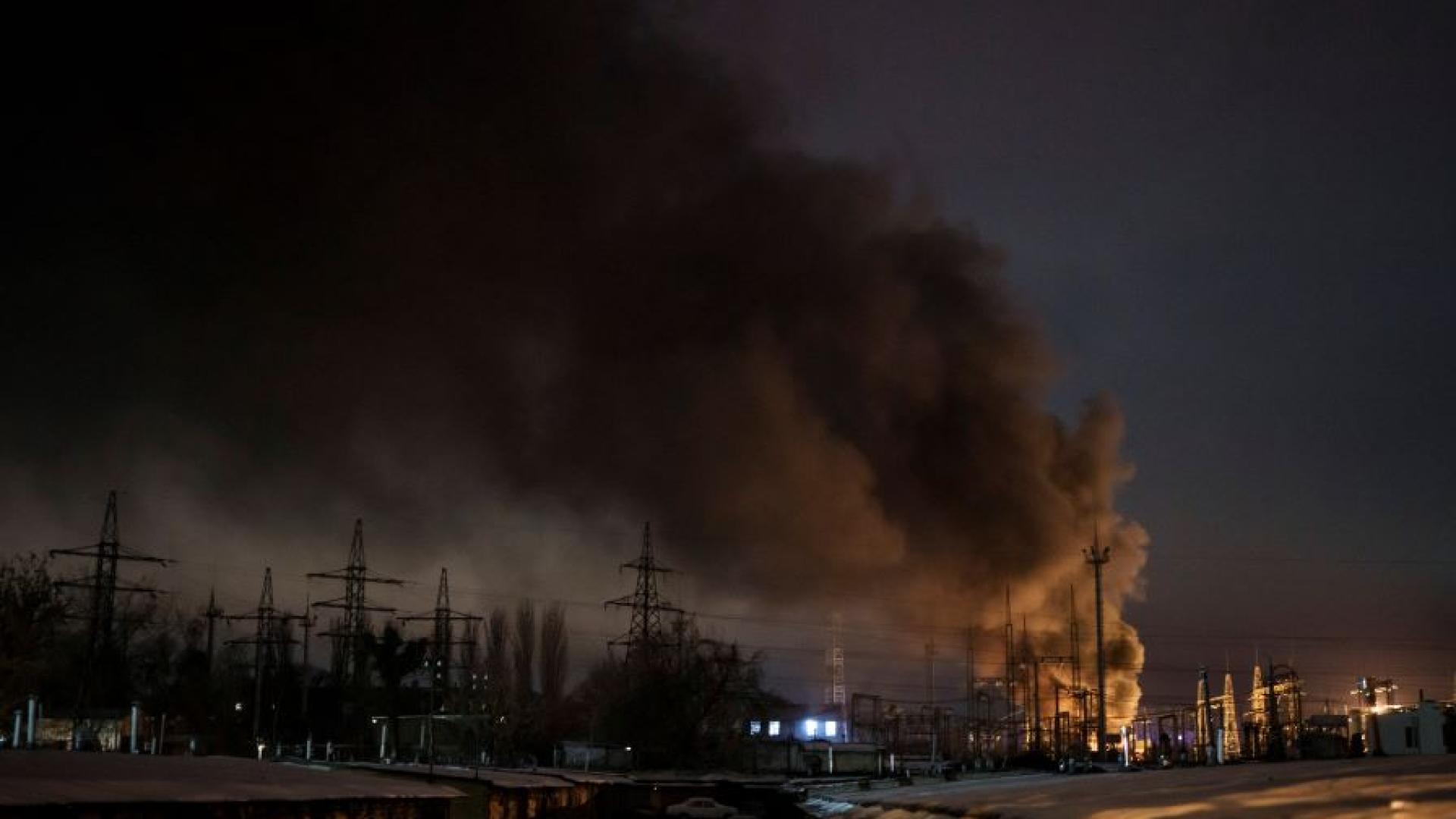 Руските въоръжени сили подлагат днес на масирана бомбардировка енергийната инфраструктура