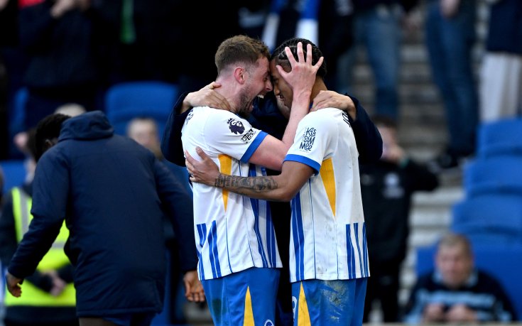 Брайтън се залепи за Топ 4 след инфарктен обрат над Фулъм, Кристъл Палас излъга Ипсуич