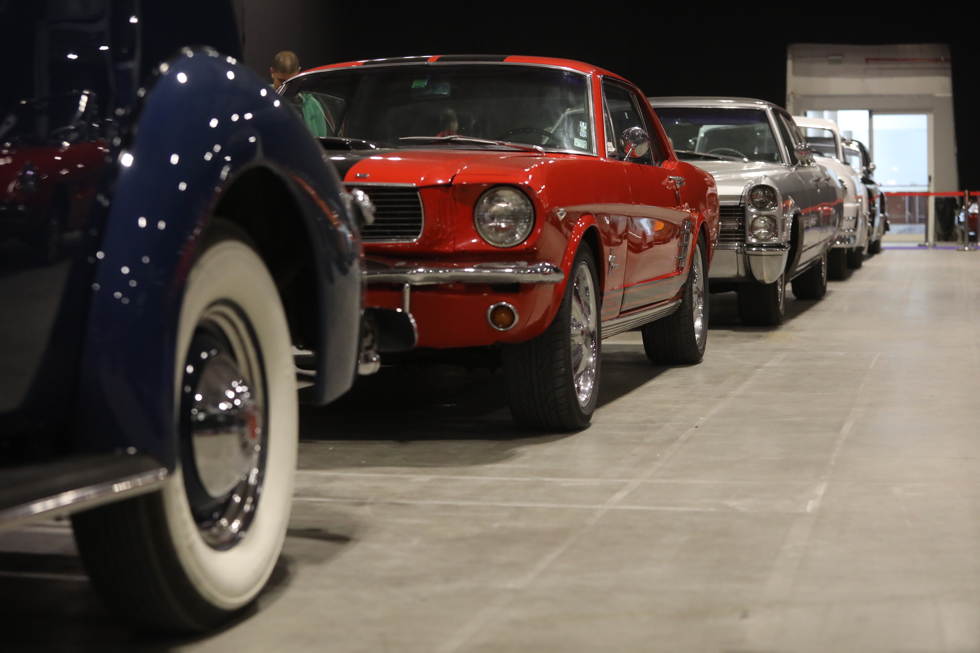 <p>Изложение на ретро автомобили в "Интер Експо Център" София&nbsp;</p>