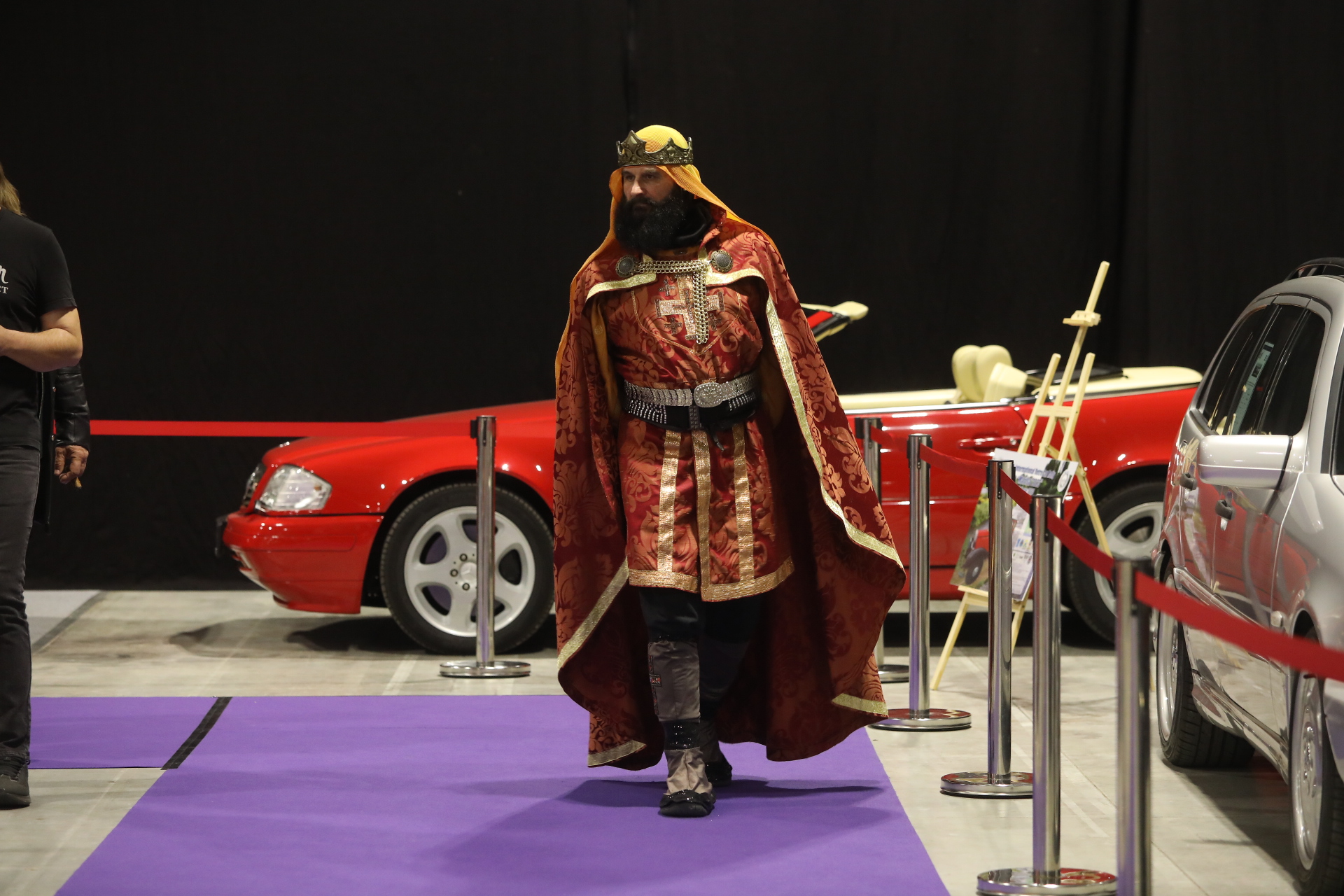 <p>Изложение на ретро автомобили в "Интер Експо Център" София&nbsp;</p>