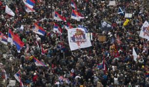 Нов протест срещу Вучич в Сърбия