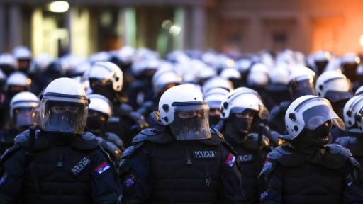 В Сърбия се проведе най-големият антиправителствен протест