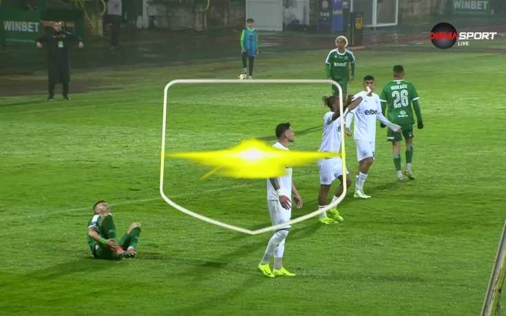 Браян Переа изведе Ботев Враца напред след дузпа