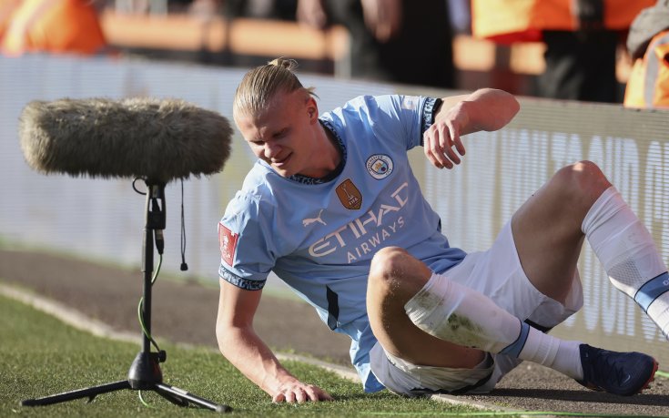 Халанд ще се види със специалист за травмата на глезена