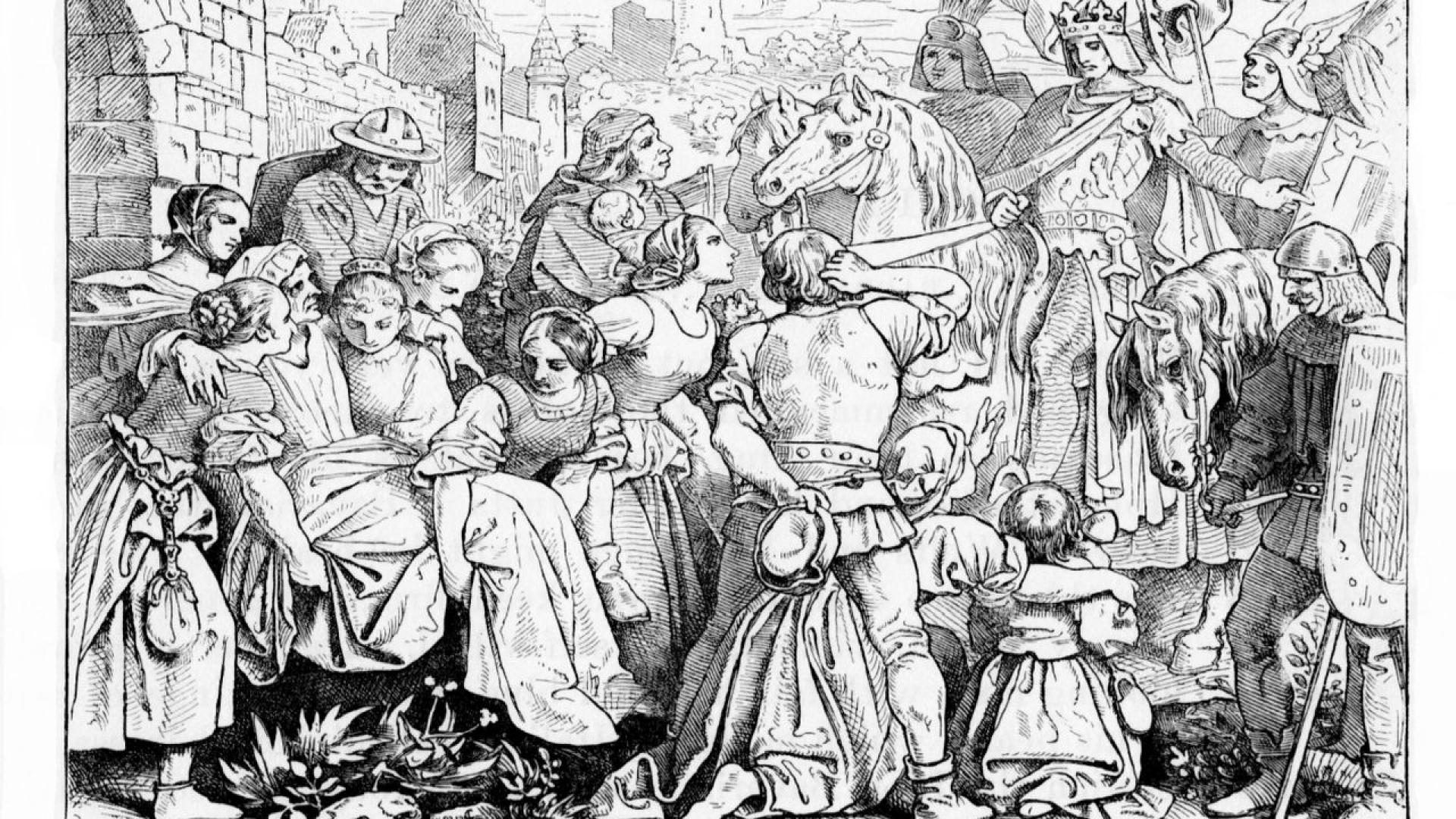 През 1140 г по време на борбата за власт между