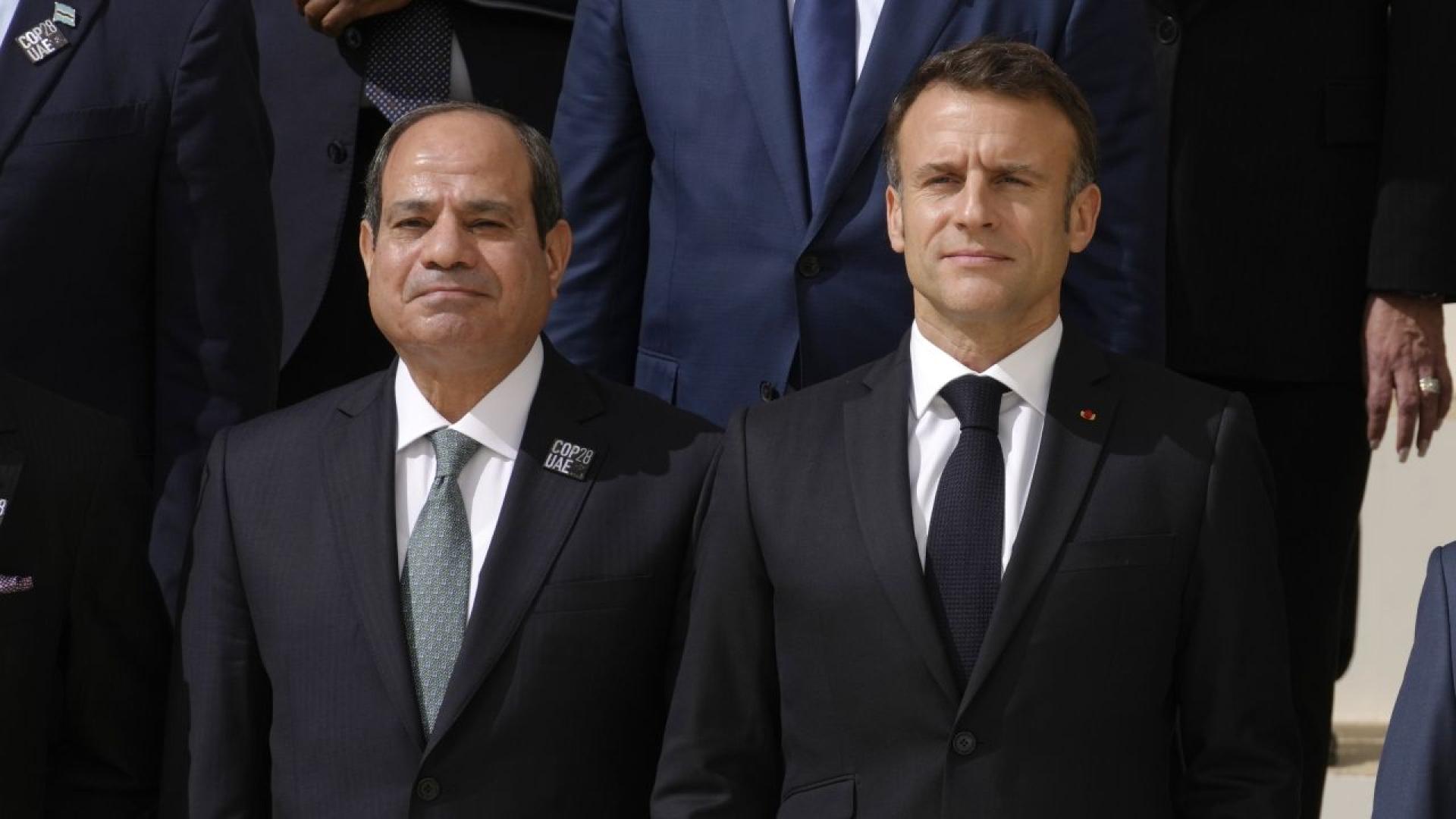 Френският президент Еманюел Макрон пристигна тази вечер на 48 часово държавно