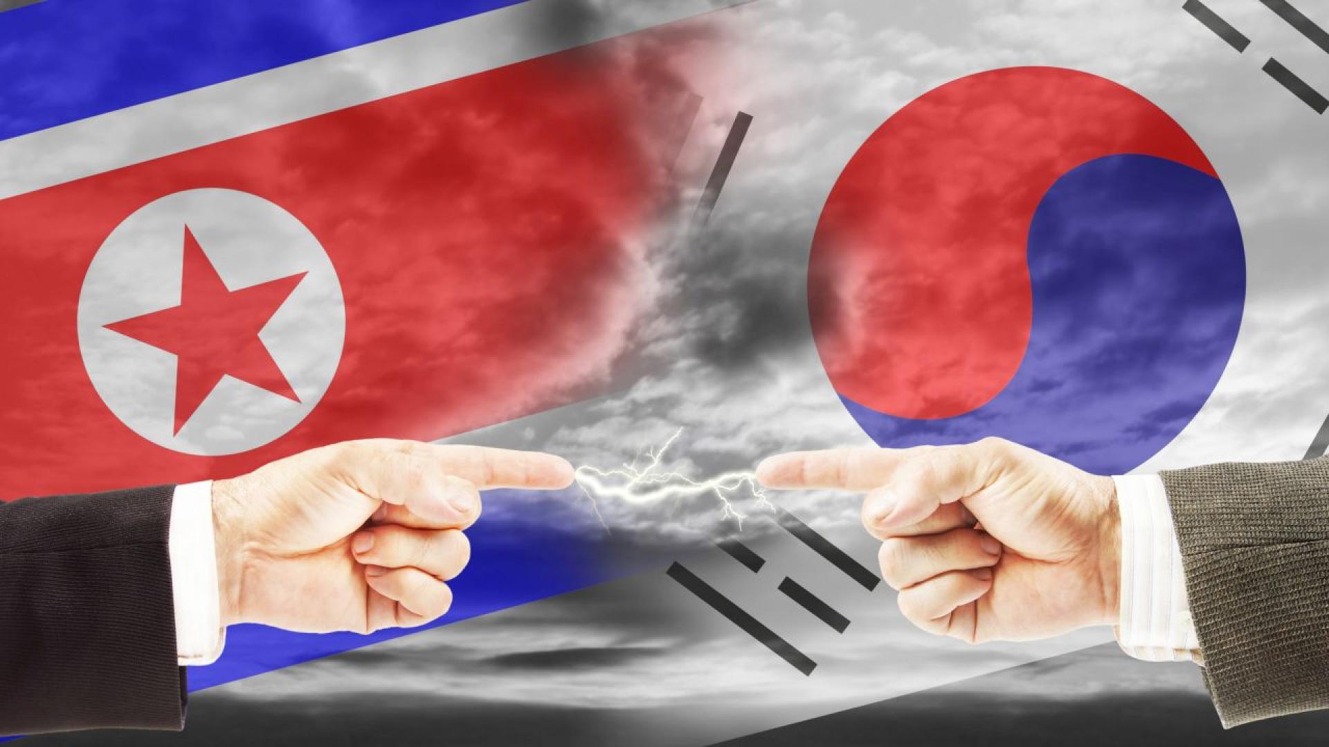 Южнокорейски войници дадоха предупредителни изстрели след като контингент от войници