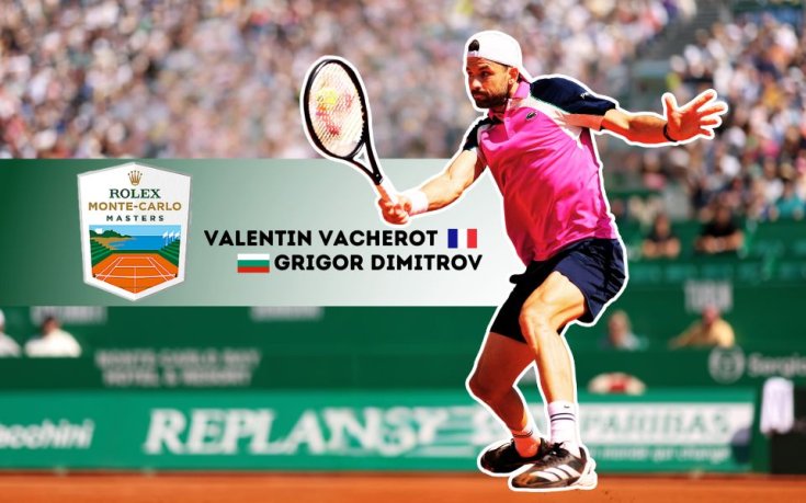 Обявиха кога е следващият мач на Григор Димитров в Монте Карло