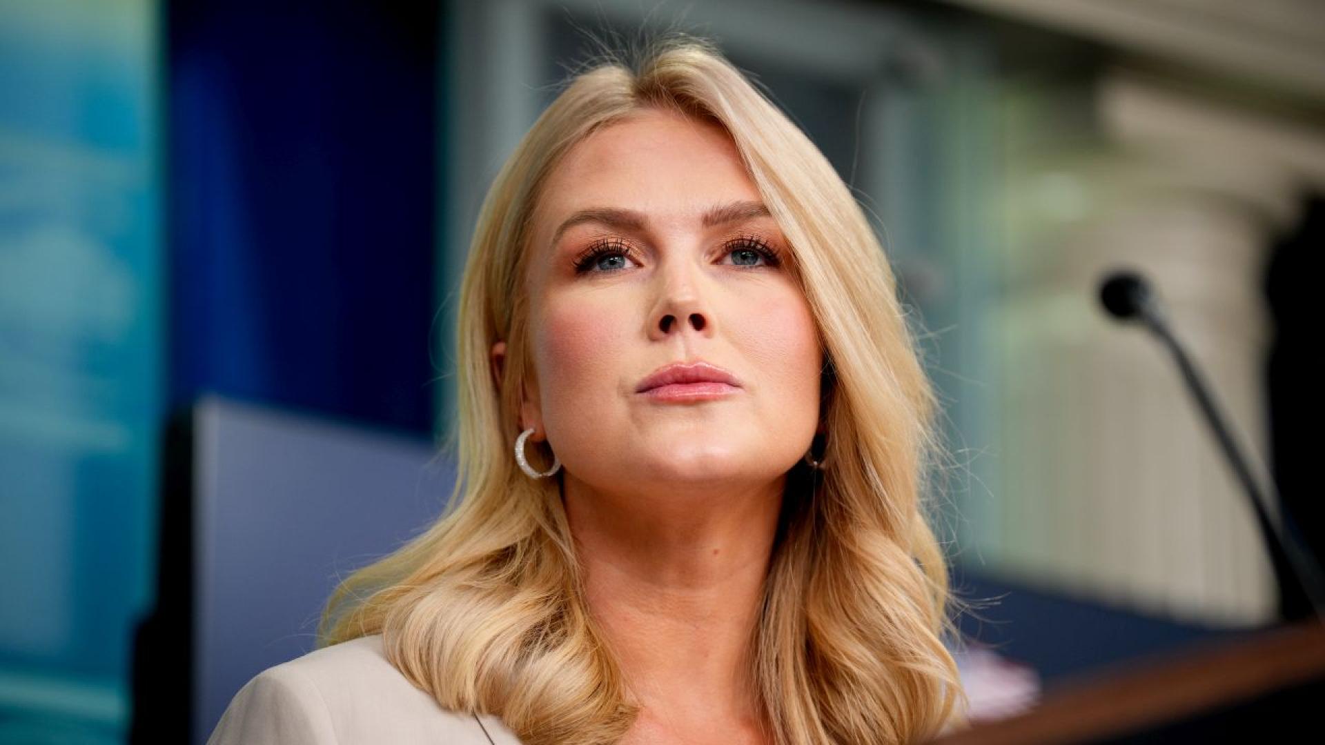 Каролин Ливит на 27 години е най младият прессекретар в историята