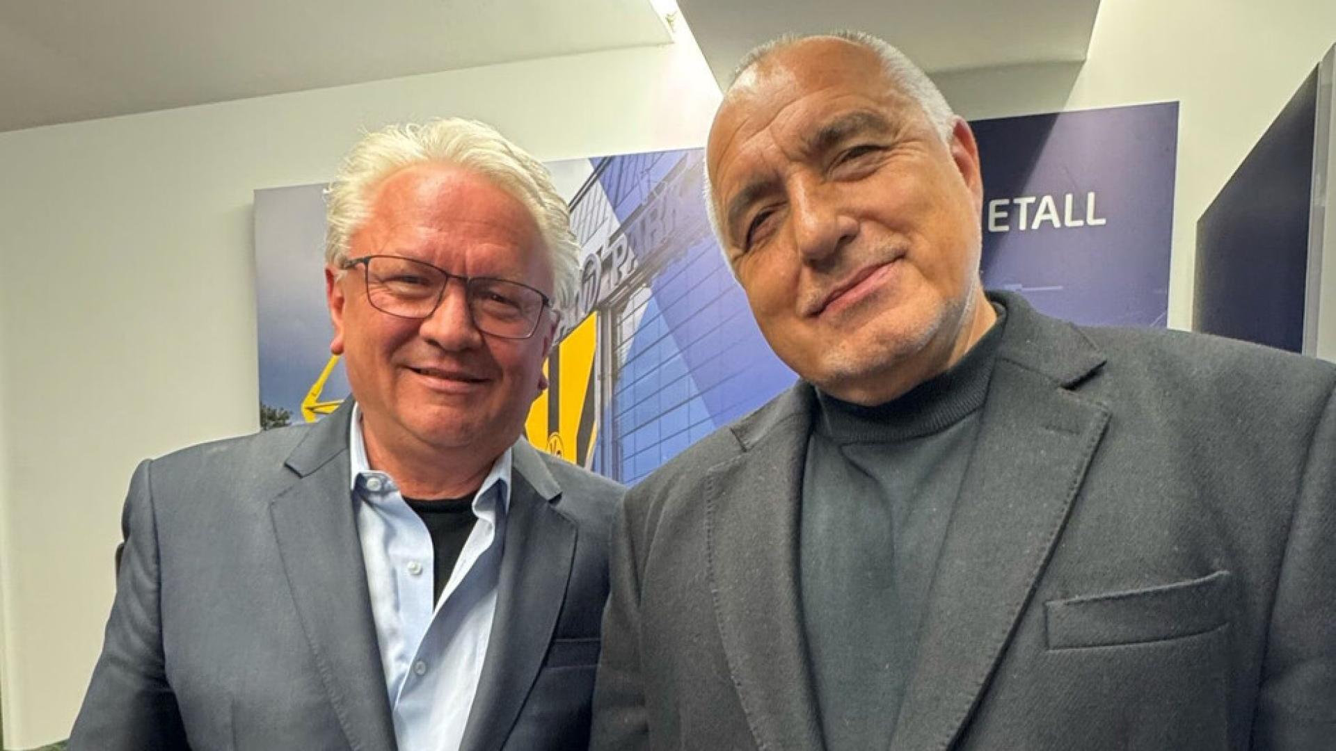 Лидерът на ГЕРБ Бойко Борисов посети германския град Дортмунд където