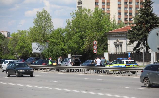 Верижна катастрофа на бул. 