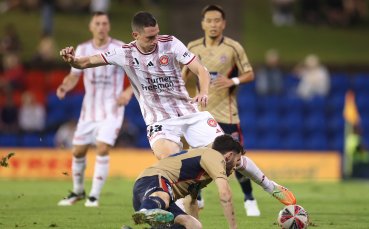 Божидар Краев с цял мач при победа на Уестърн Сидни Уондърърс