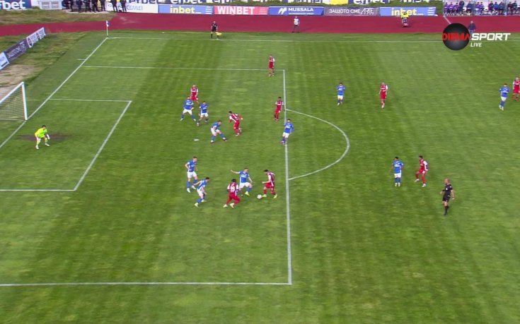 Спартак Варна - ЦСКА 0:1 /първо полувреме/