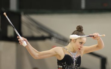 Дара Малинова с отличие от Европейската купа по художествена гимнастика