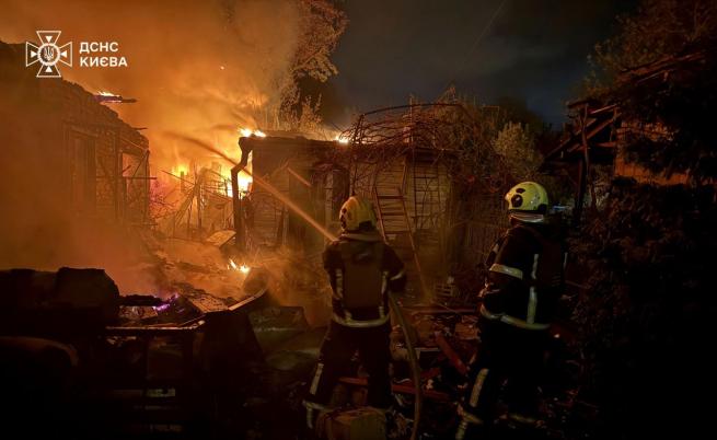 Смъртоносно нападение: Дронове разтърсиха украинската столица