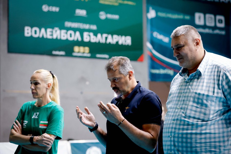 Открита тренировка на женския национален отбор по волейбол1