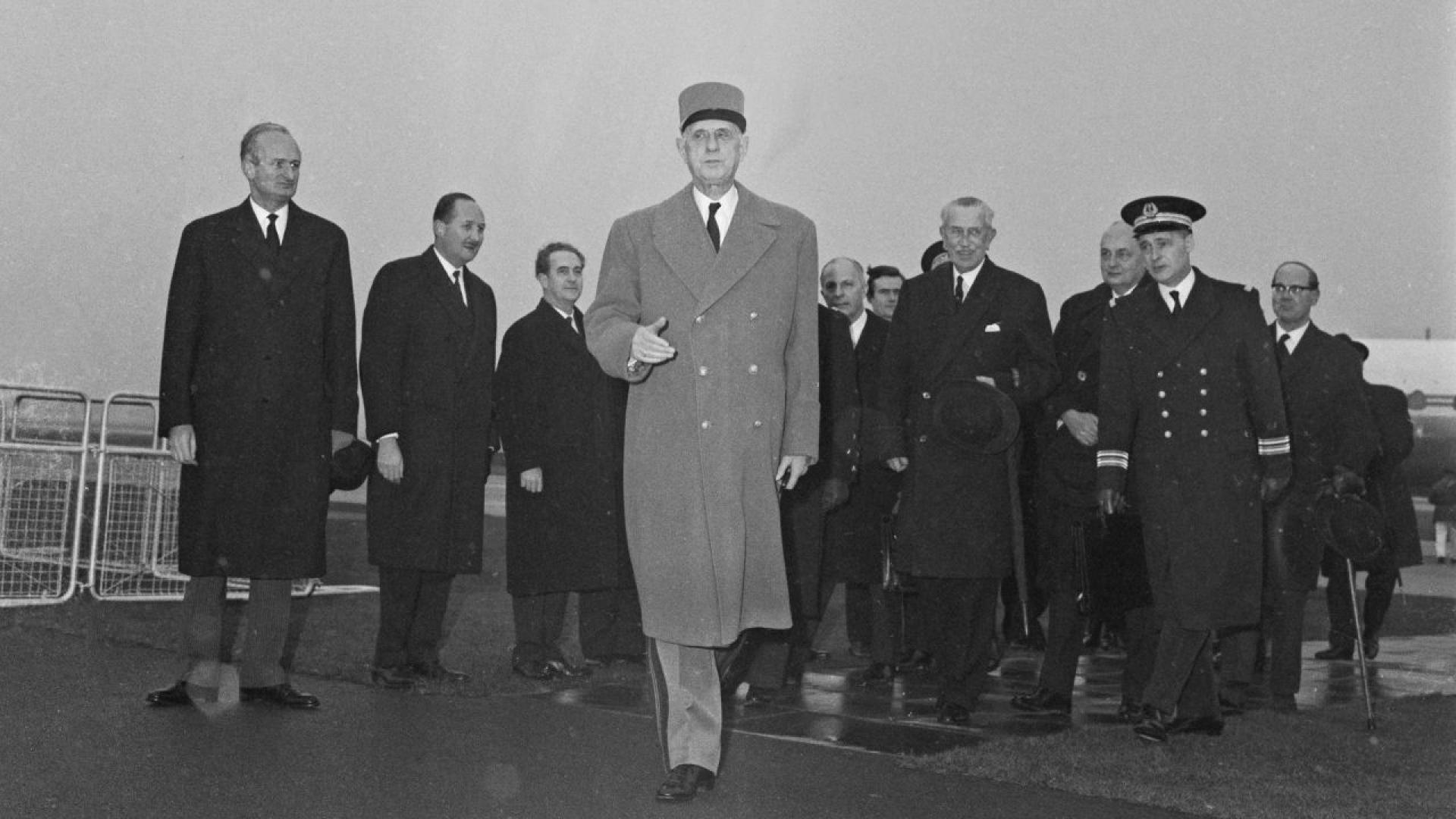 Френският генерал Дьо Гол още през 1959 г е подозирал