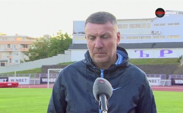 Николай Василев: Няма напрежение, трябва да спечелим последните два мача