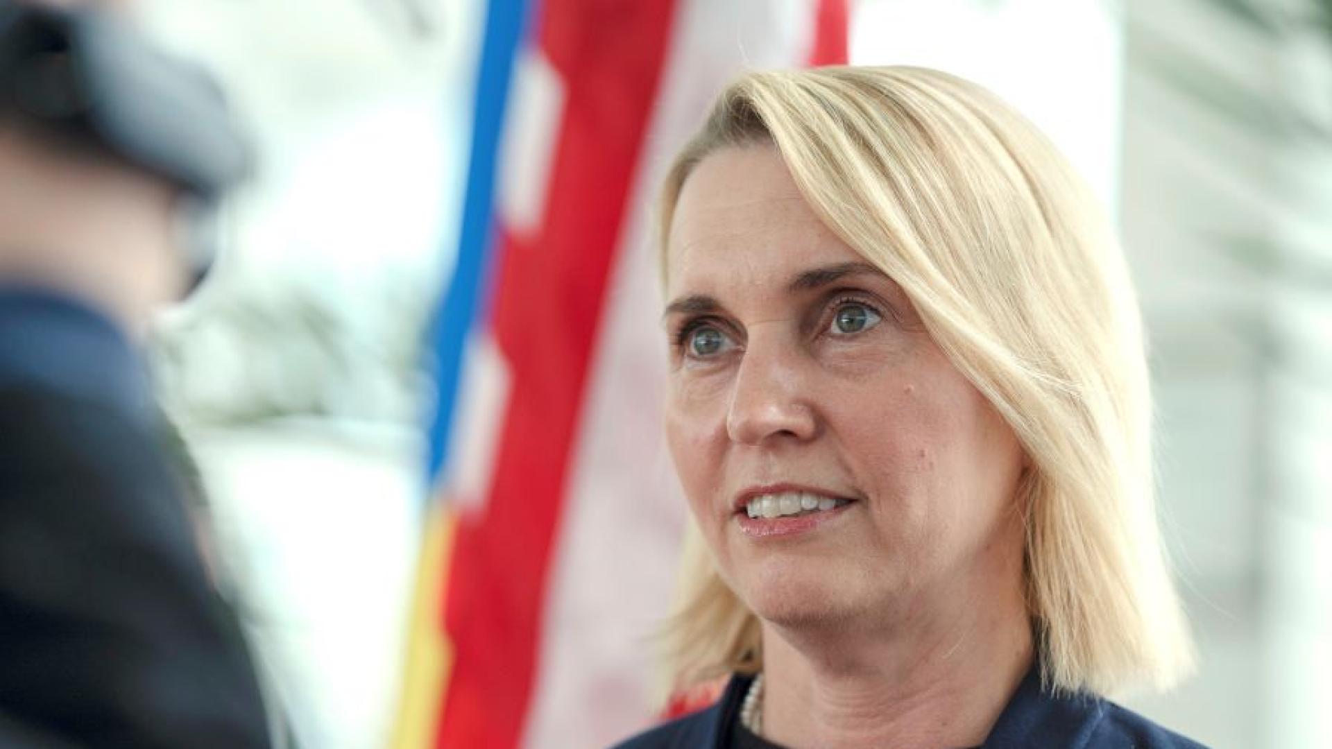 Бившата посланичка на САЩ в Украйна Бриджит Бринк която подаде