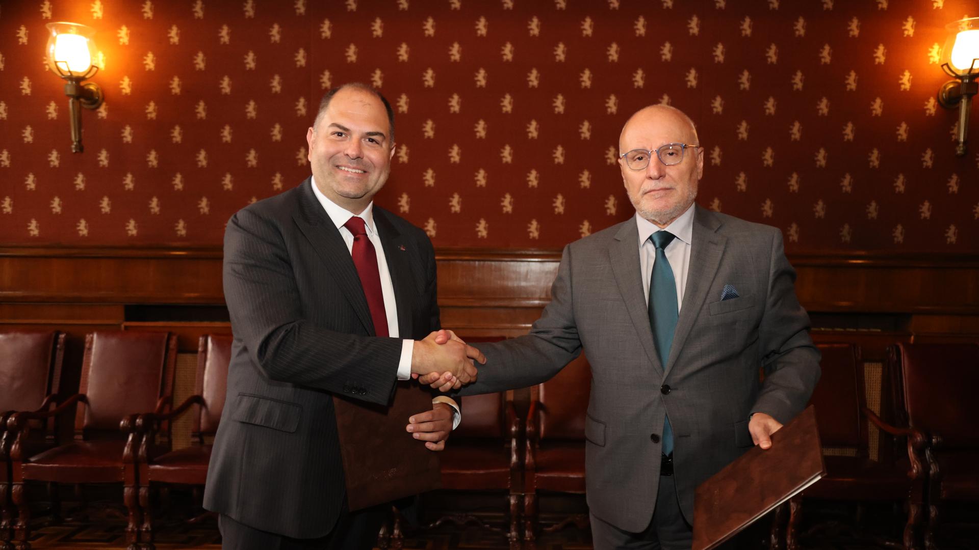 Днес по време на официална церемония в сградата на Българската