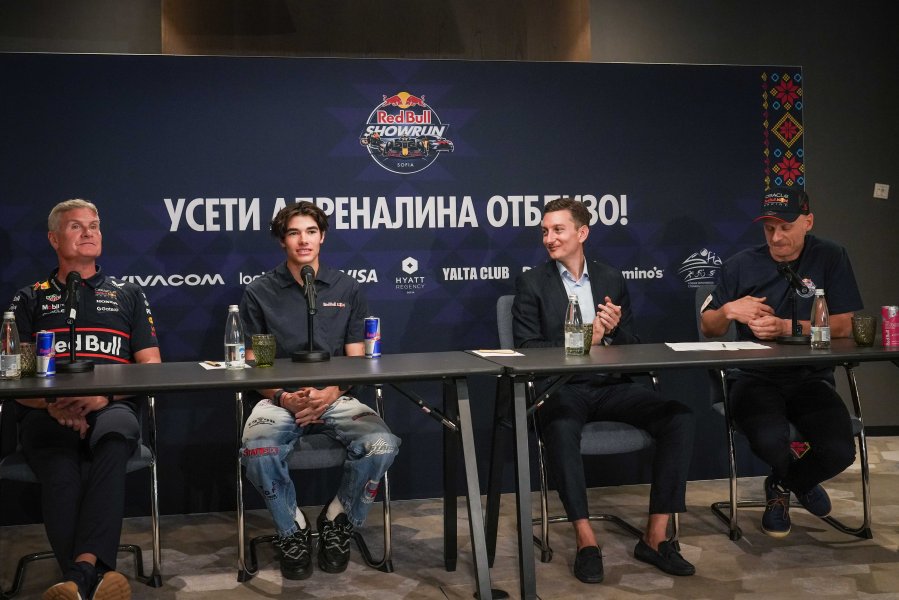 Пресконференция на Никола Цолов и Дейвид Култард1