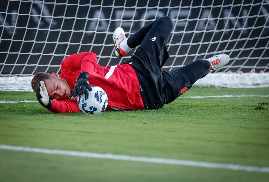 Тренировка на националния отбор по футбол1