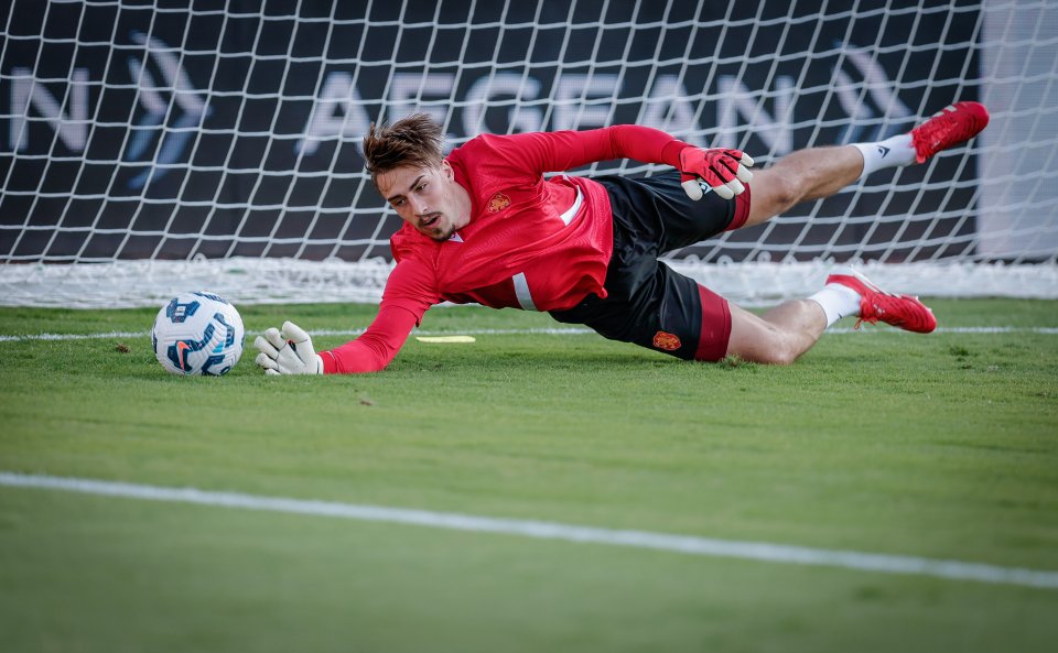 Тренировка на националния отбор по футбол1