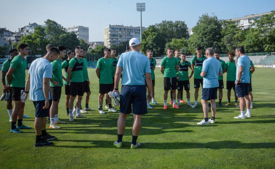 Първа тренировка от лятната подготовка на Черно море1