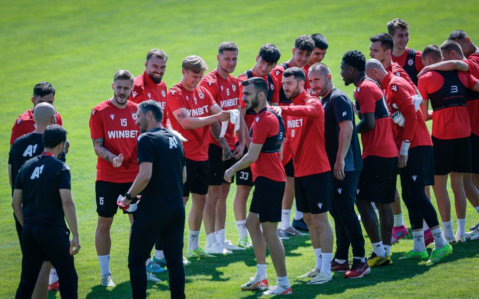 Първа тренировка на ЦСКА от лятната подготовка, 16.06.2025 г.
