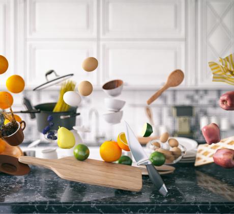 Когато си представяме идеалната кухнята обикновено нещата не се свеждат