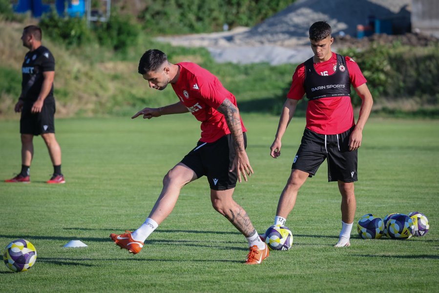 Тренировка на ЦСКА на базата в Панчарево1