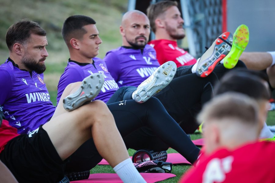 Тренировка на ЦСКА на базата в Панчарево1