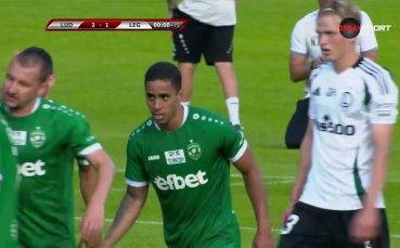 Ерик Маркус върна преднината на Лудогорец срещу Легия