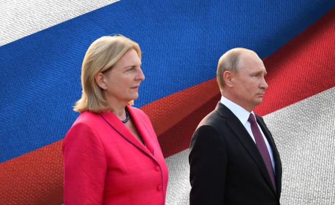 Мъртва котка и валс с Путин: Как бившият външен министър на Австрия намери нов дом в Русия